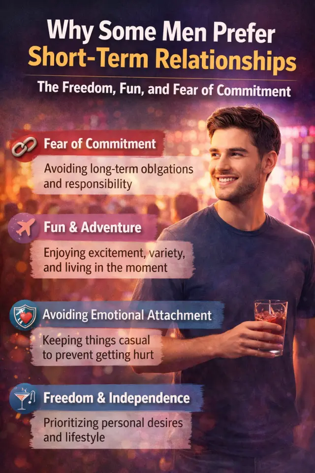 Why Some Men Prefer Short-Term Relationships: The Freedom, Fun, and Fear of Commitment